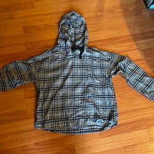 Plaid Hoodie from Hot Topic